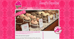 Desktop Screenshot of jennys-cupcakes.de