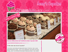 Tablet Screenshot of jennys-cupcakes.de